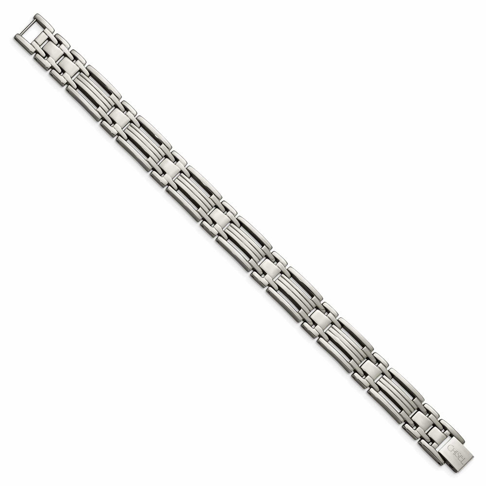 Chisel Bracelets Titanium Polished Hypoallergenic Bracelet