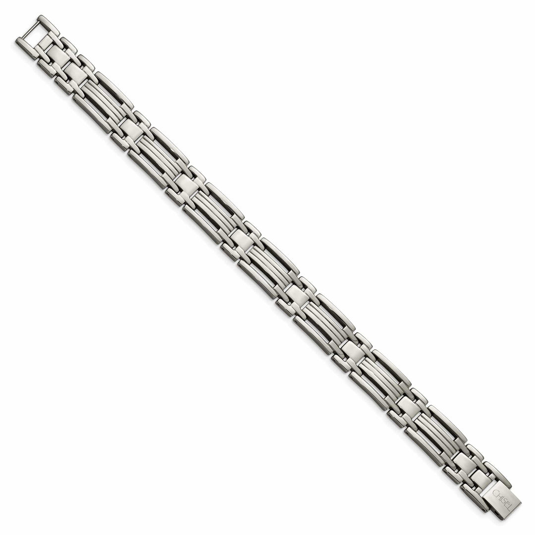 Chisel Bracelets Titanium Polished Hypoallergenic Bracelet