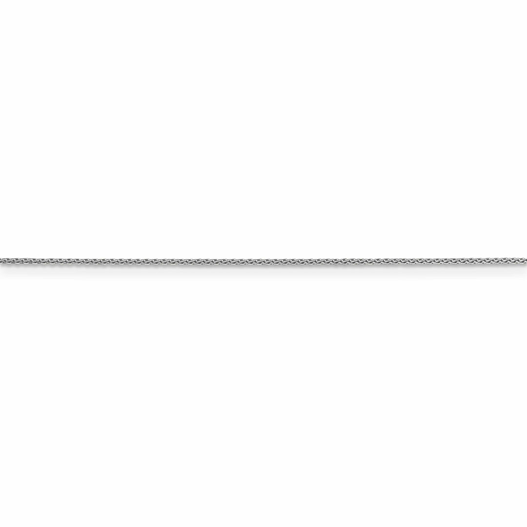 Lovely Rita's Chains 10K White Gold 0.65mm D.C Wheat Chain