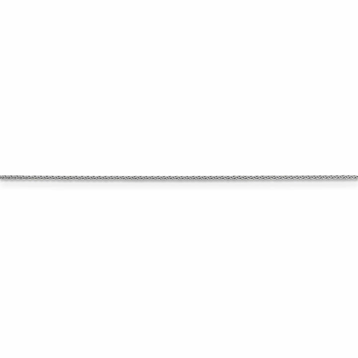 Lovely Rita's Chains 10K White Gold 0.65mm D.C Wheat Chain