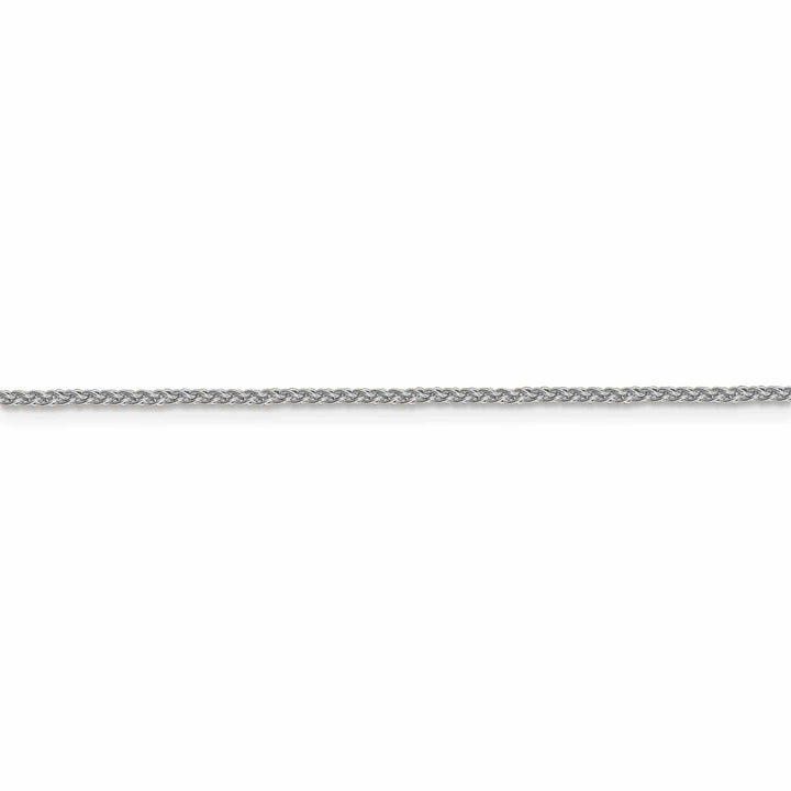 Lovely Rita's Chains 10K White Gold 1.5mm Spiga Wheat Chain