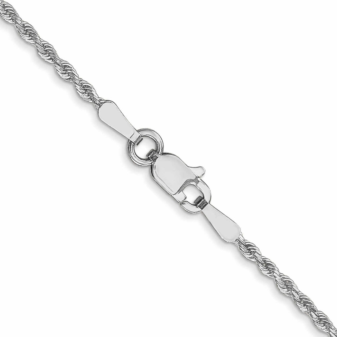 Lovely Rita's Chains 10K White Gold 1.75mm D.C Rope Chain