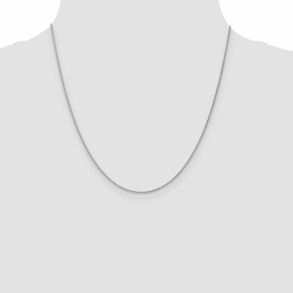 Lovely Rita's Chains 10K White Gold 1mm Wheat Chain