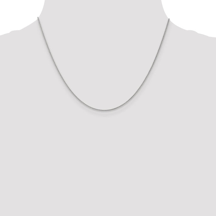 Lovely Rita's Chains 10K White Gold 1mm Wheat Chain