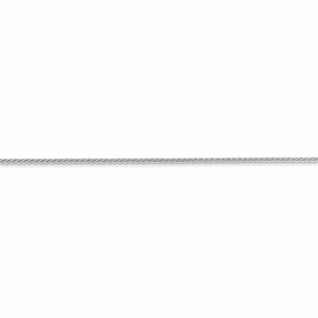 Lovely Rita's Chains 10K White Gold 1mm Wheat Chain
