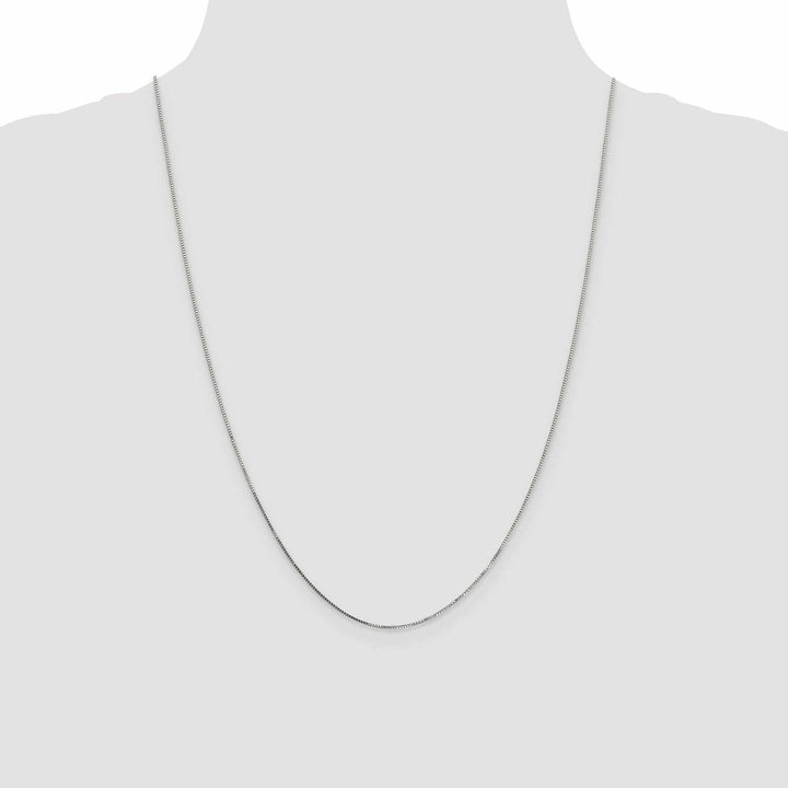 Lovely Rita's Chains 10K White Gold .7 mm Box Chain