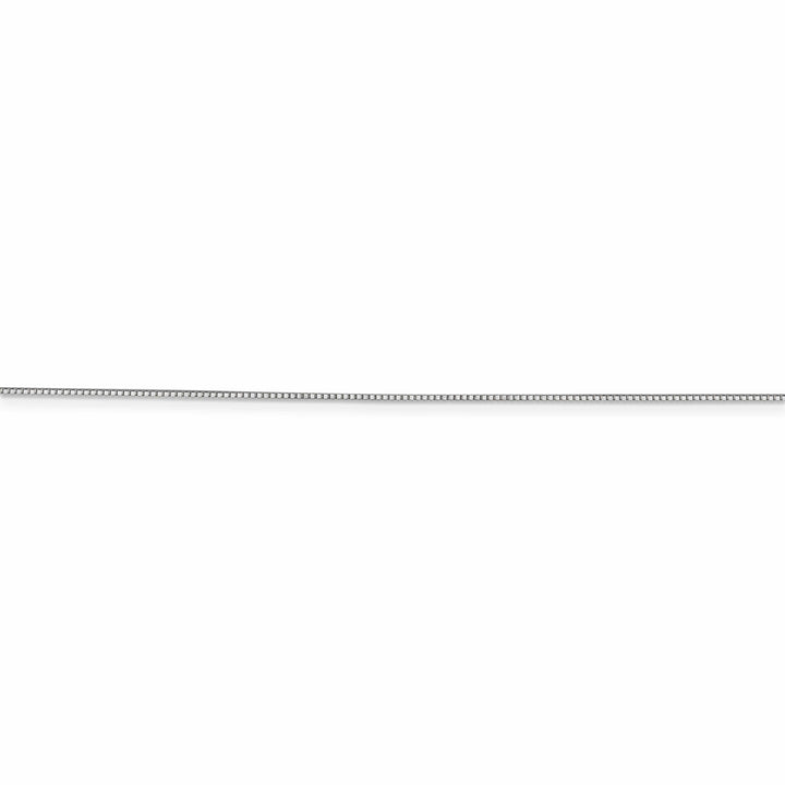 Lovely Rita's Chains 10K White Gold .7 mm Box Chain