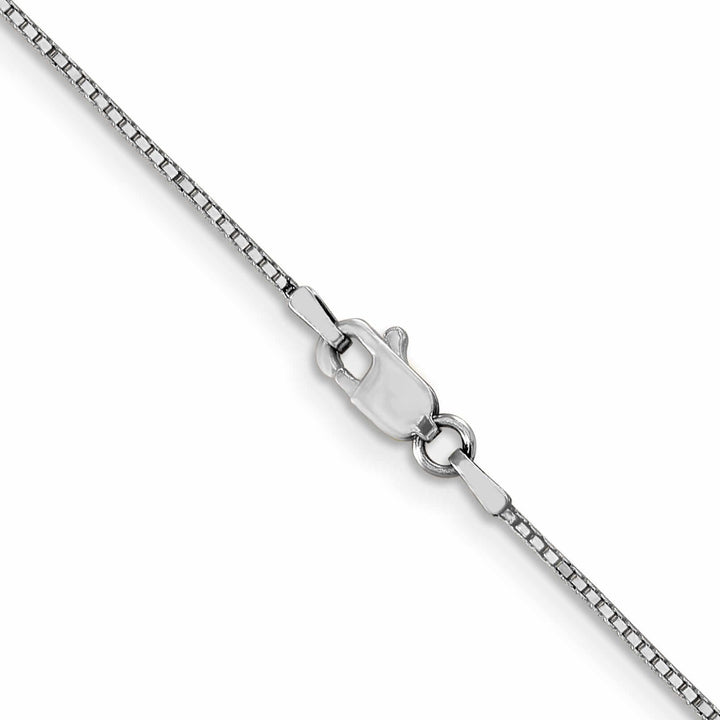 Lovely Rita's Chains 10K White Gold .8 mm Box Chain