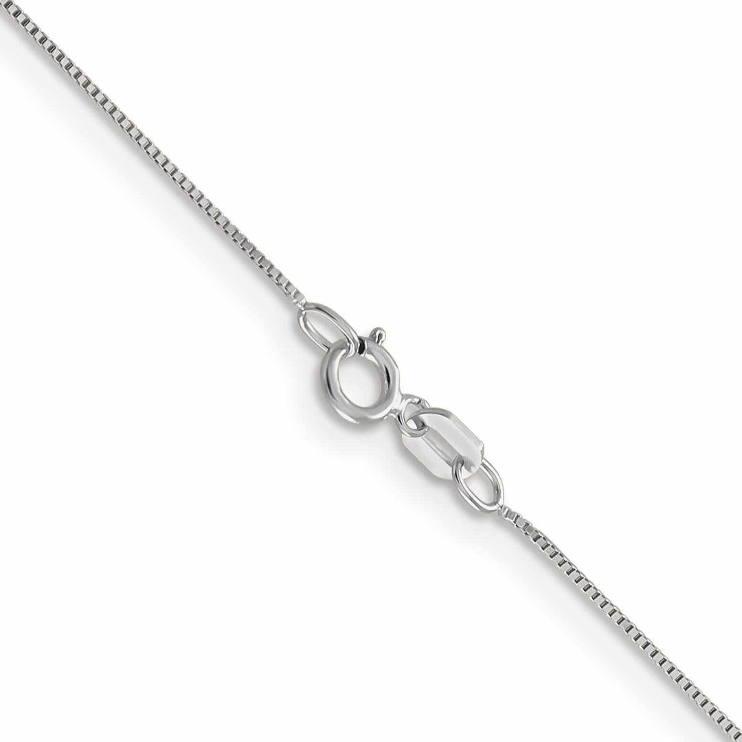 Lovely Rita's Chains 10k White Gold Box Chain .5MM