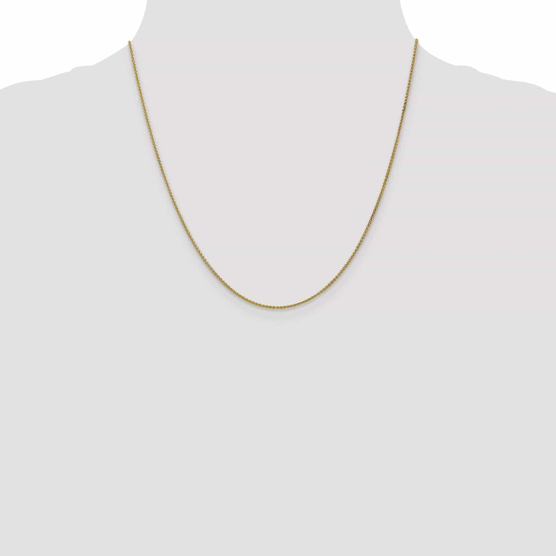Lovely Rita's Chains 10k Yellow Gold 1.2mm Wheat Chain