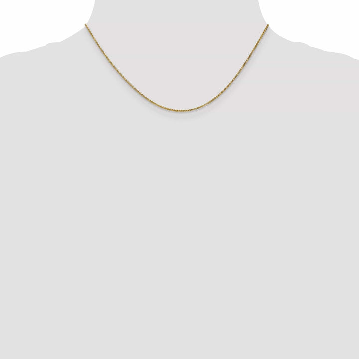 Lovely Rita's Chains 10k Yellow Gold 1.2mm Wheat Chain