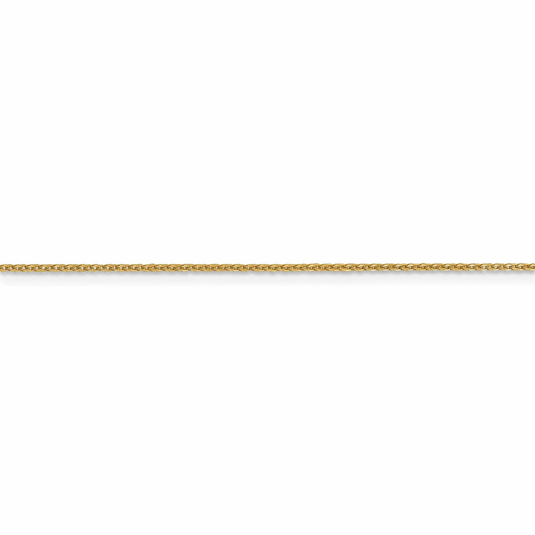 Lovely Rita's Chains 10k Yellow Gold 1.3 mm Flat Cable Chain