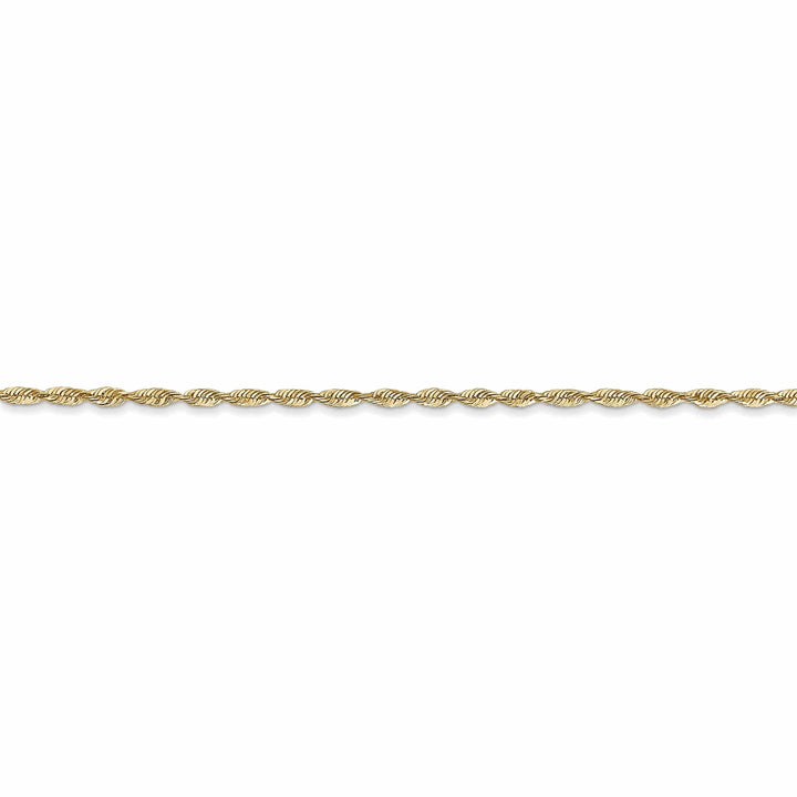 Lovely Rita's Chains 10k Yellow Gold 1.5m D.C Lightweight Rope Chain