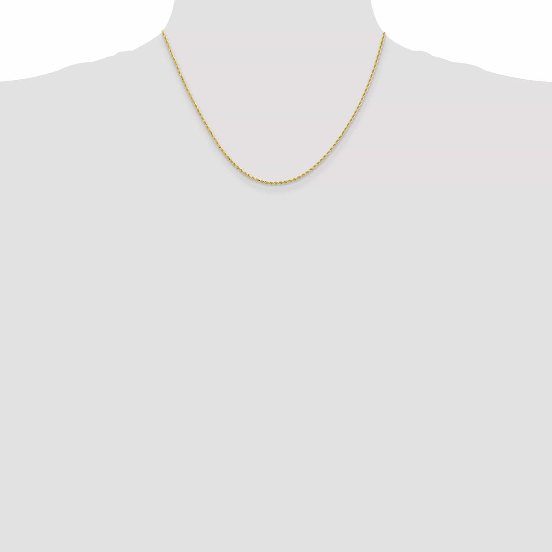 Lovely Rita's Chains 10k Yellow Gold 1.75mm D.C Rope Chain