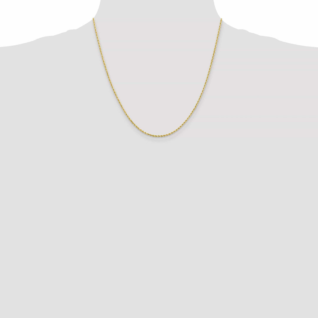 Lovely Rita's Chains 10k Yellow Gold 1.75mm D.C Rope Chain