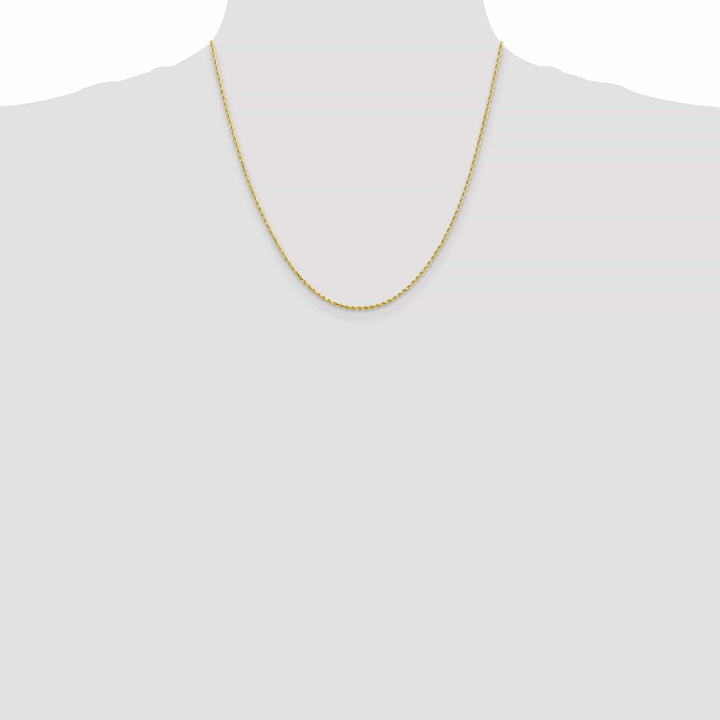 Lovely Rita's Chains 10k Yellow Gold 1.75mm D.C Rope Chain