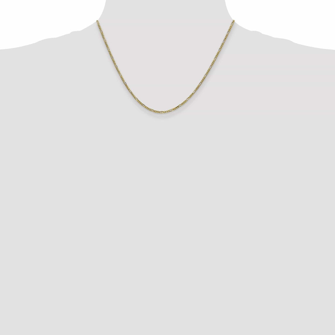 Lovely Rita's Chains 10k Yellow Gold 1.75MM Polished Figaro Chain