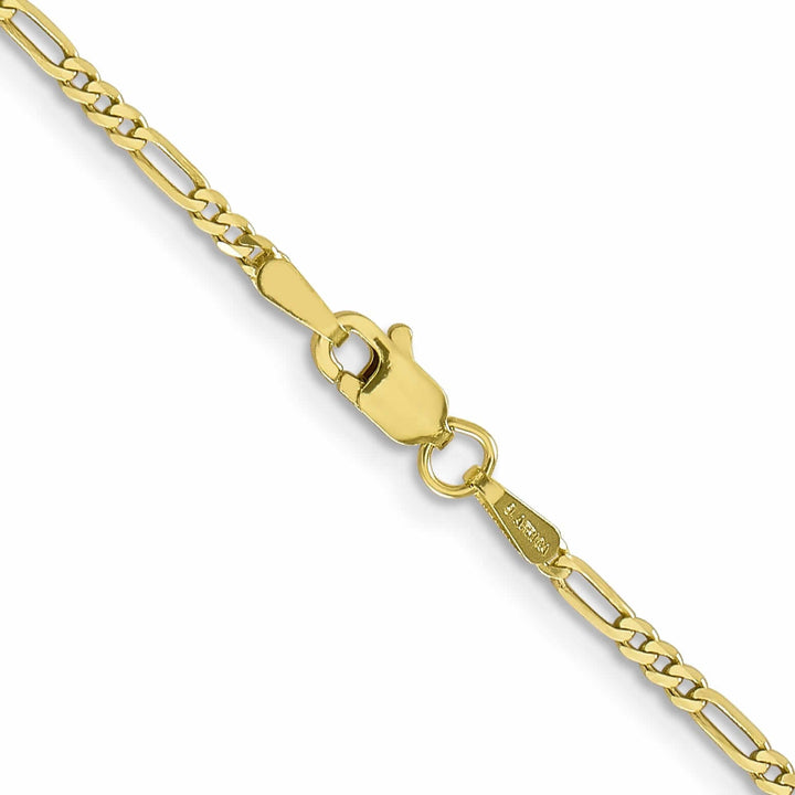 Lovely Rita's Chains 10k Yellow Gold 1.75MM Polished Figaro Chain