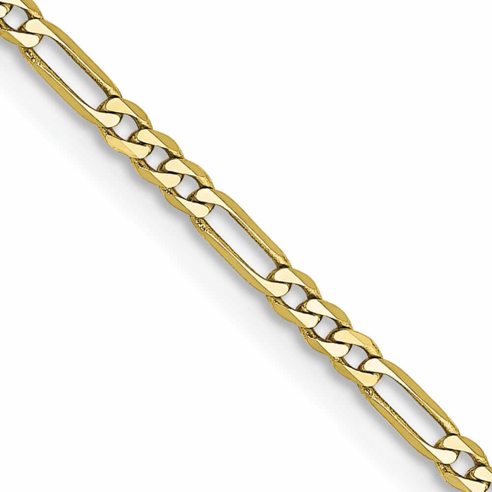 Lovely Rita's Chains 10k Yellow Gold 1.75MM Polished Figaro Chain