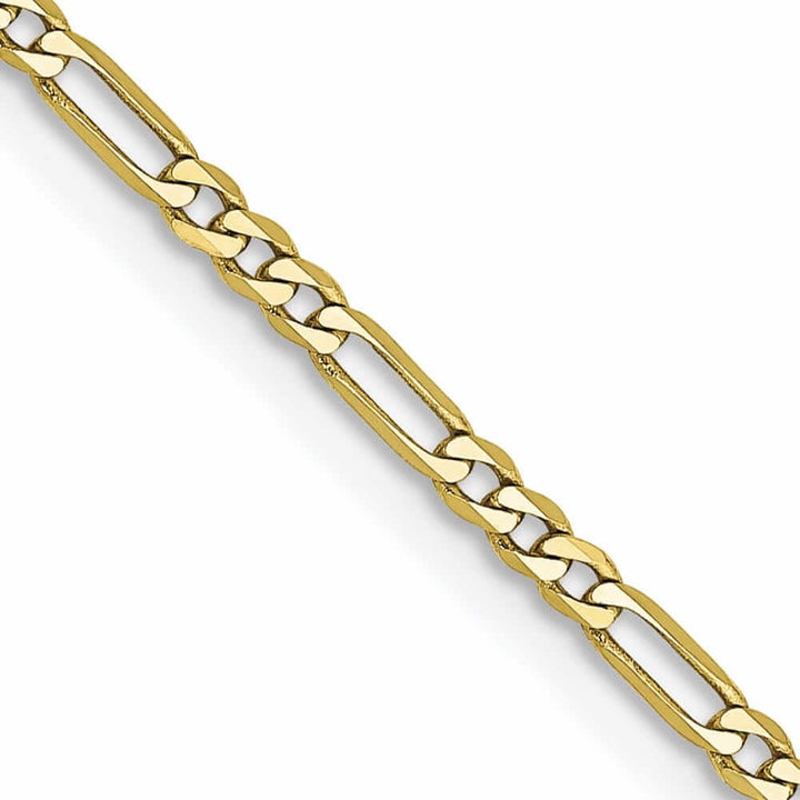 Lovely Rita's Chains 10k Yellow Gold 1.75MM Polished Figaro Chain