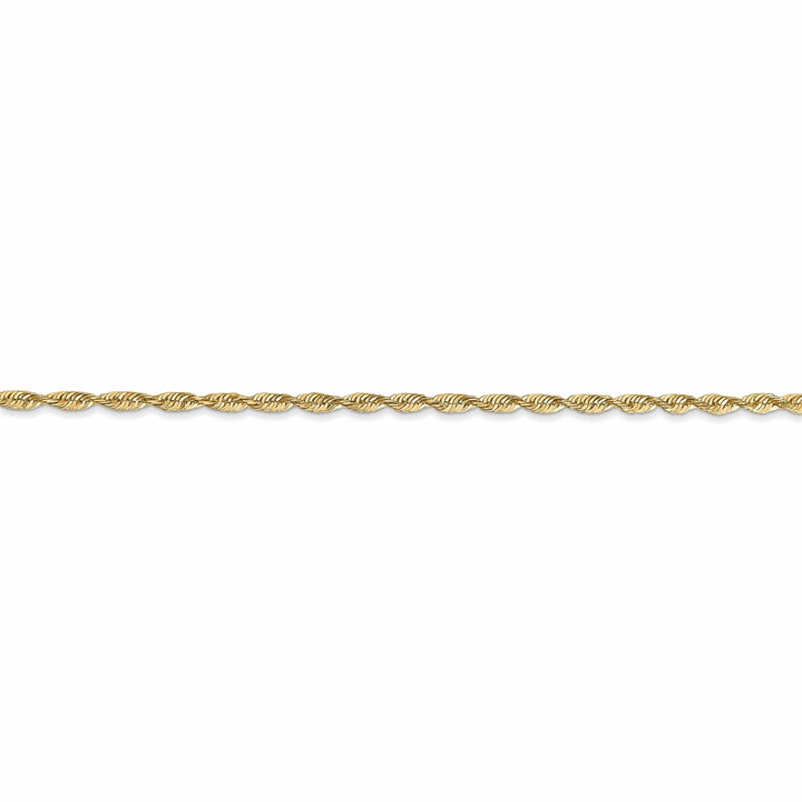 Lovely Rita's Chains 10k Yellow Gold 1.8m D.C Lightweight Rope Chain