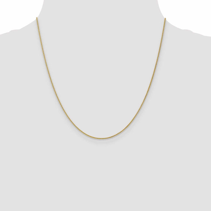 Lovely Rita's Chains 10k Yellow Gold 1mm Wheat Chain