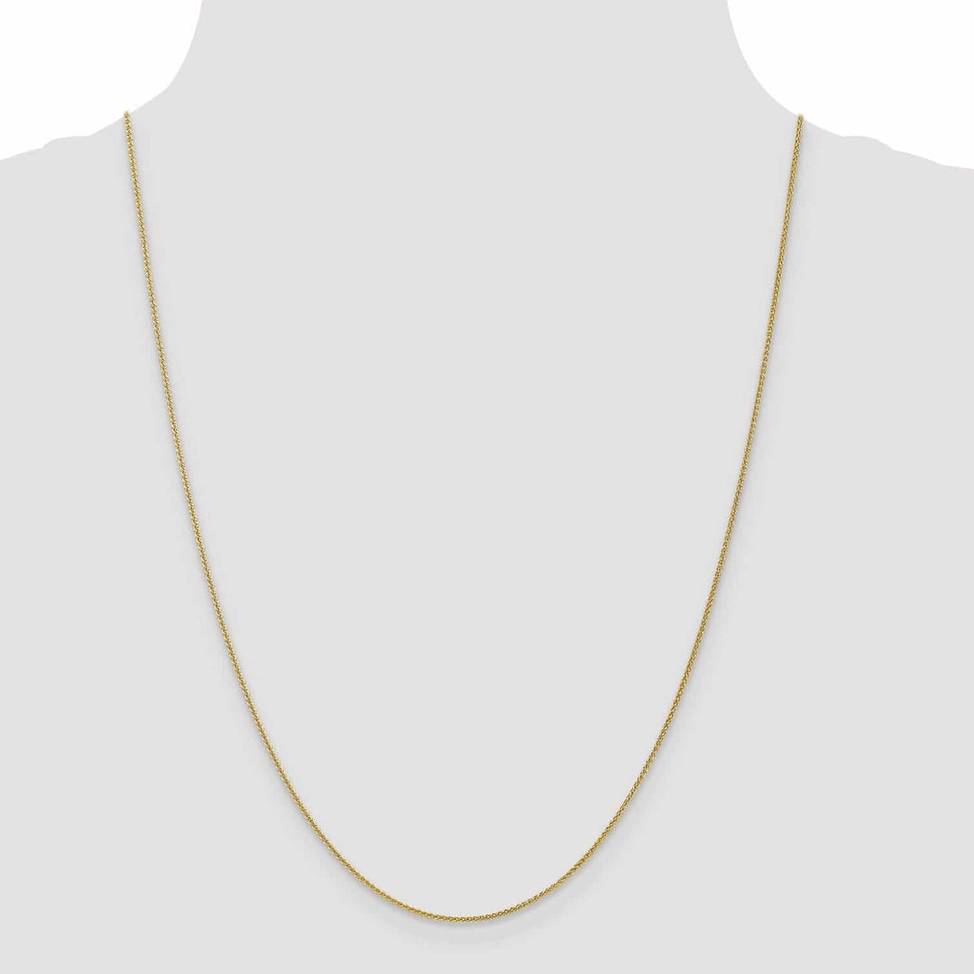 Lovely Rita's Chains 10k Yellow Gold 1mm Wheat Chain