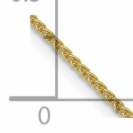 Lovely Rita's Chains 10k Yellow Gold 1mm Wheat Chain