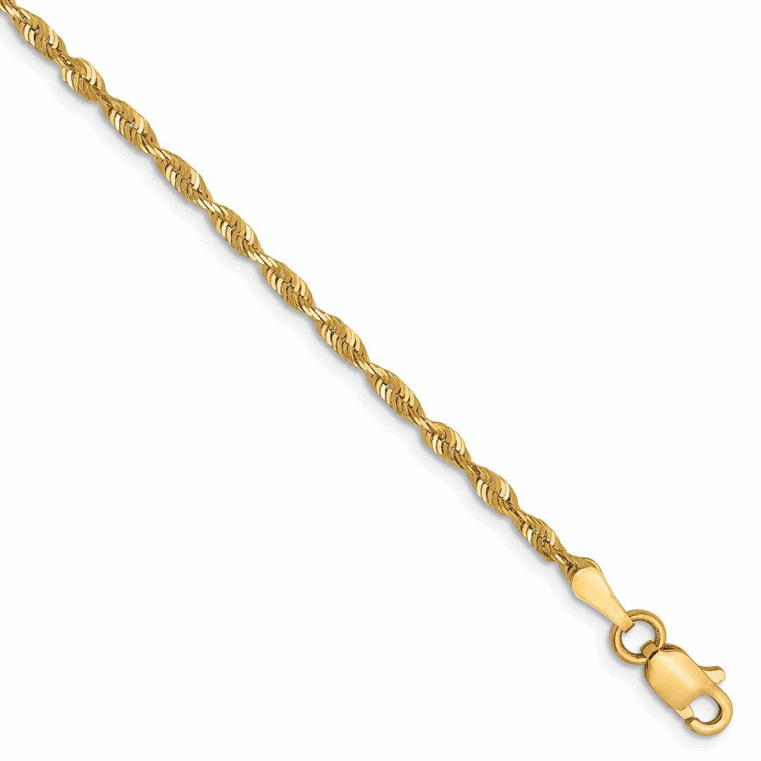 Lovely Rita's Chains 10k Yellow Gold 2.00m DC Lightweight Rope Chain