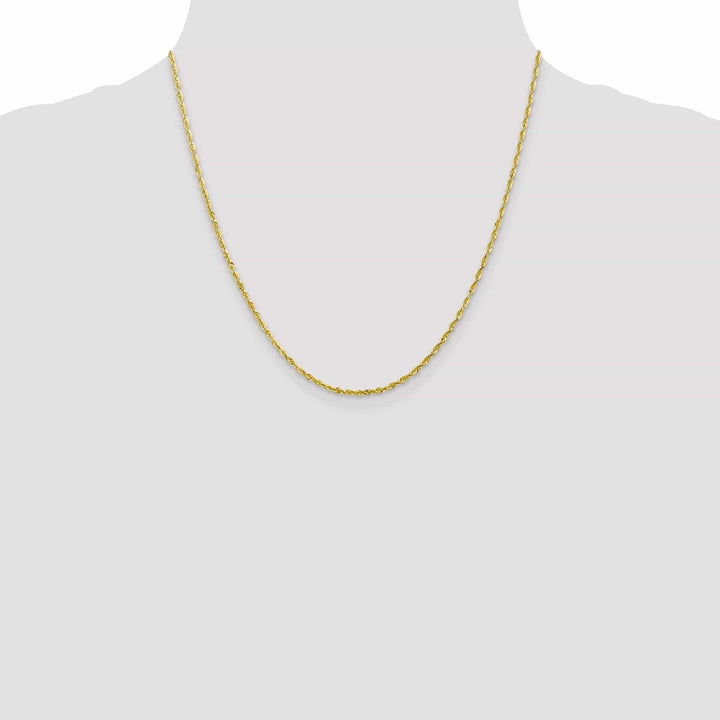 Lovely Rita's Chains 10k Yellow Gold 2.00m DC Lightweight Rope Chain