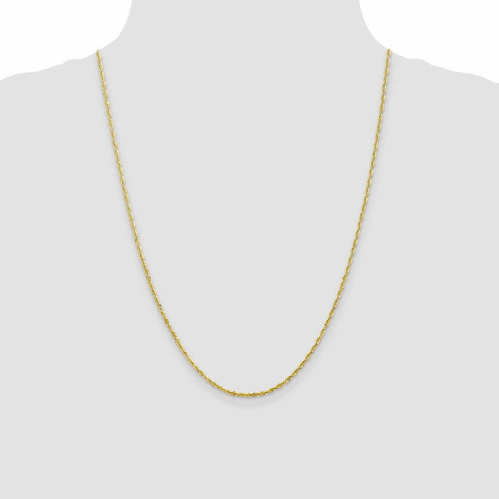 Lovely Rita's Chains 10k Yellow Gold 2.00m DC Lightweight Rope Chain
