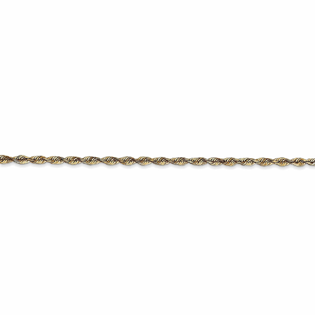 Lovely Rita's Chains 10k Yellow Gold 2.00mm D.C Lightweight Ro