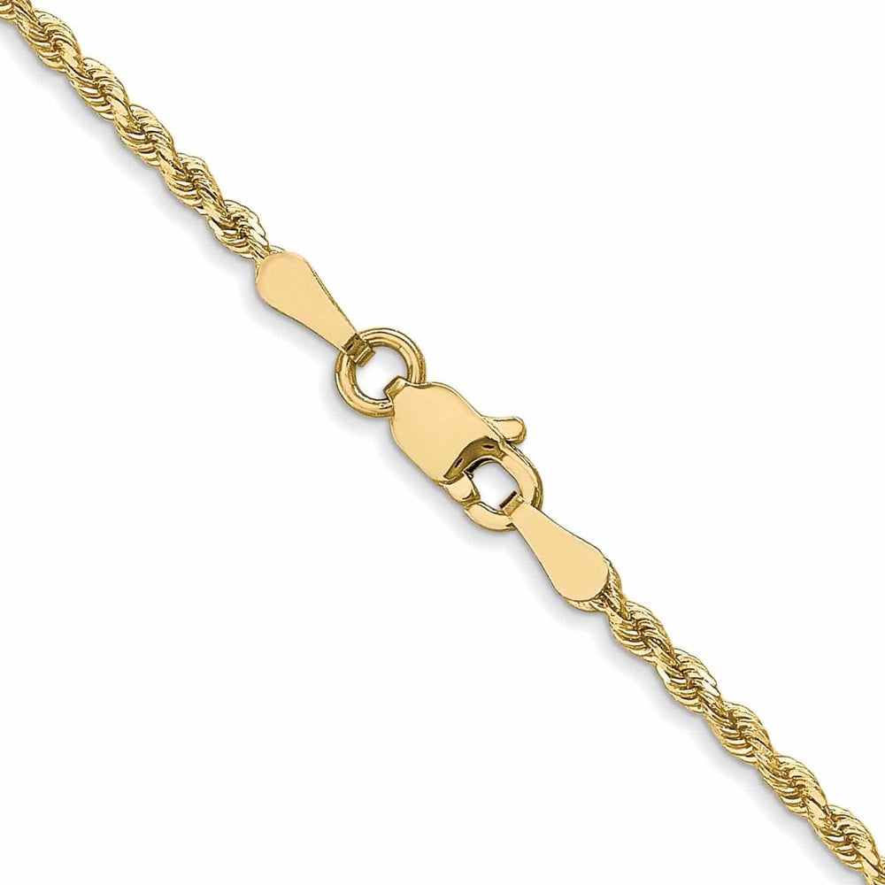 Lovely Rita's Chains 10k Yellow Gold 2.00mm D.C Rope Chain