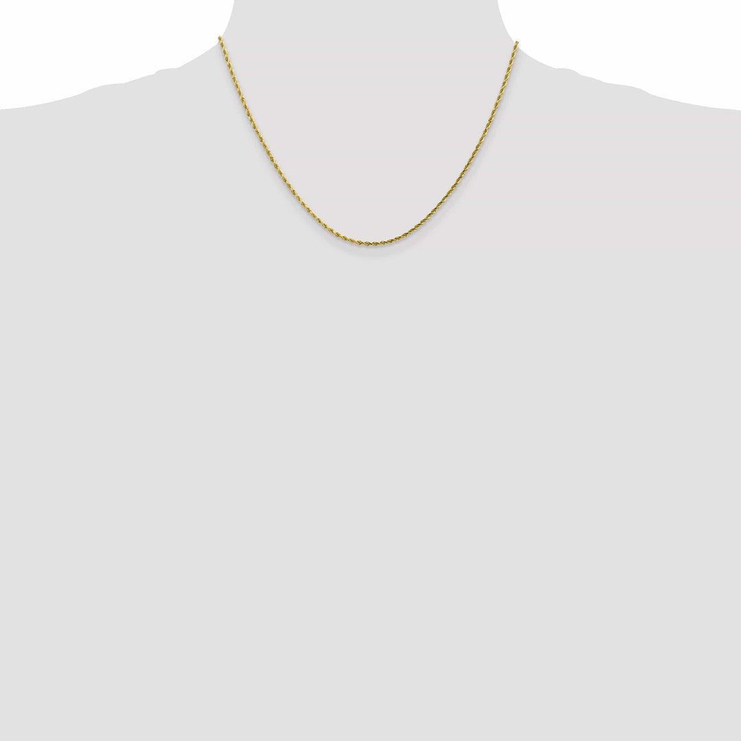 Lovely Rita's Chains 10k Yellow Gold 2.00mm D.C Rope Chain