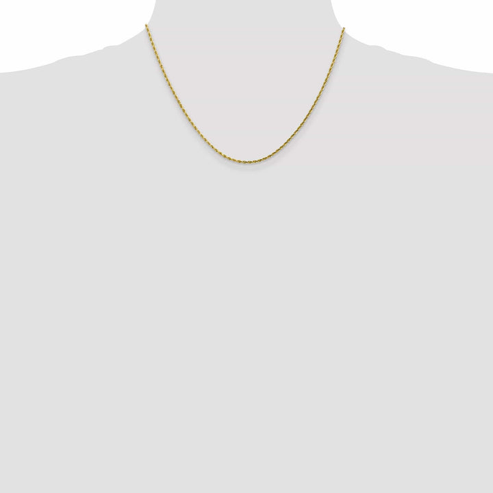 Lovely Rita's Chains 10k Yellow Gold 2.00mm D.C Rope Chain