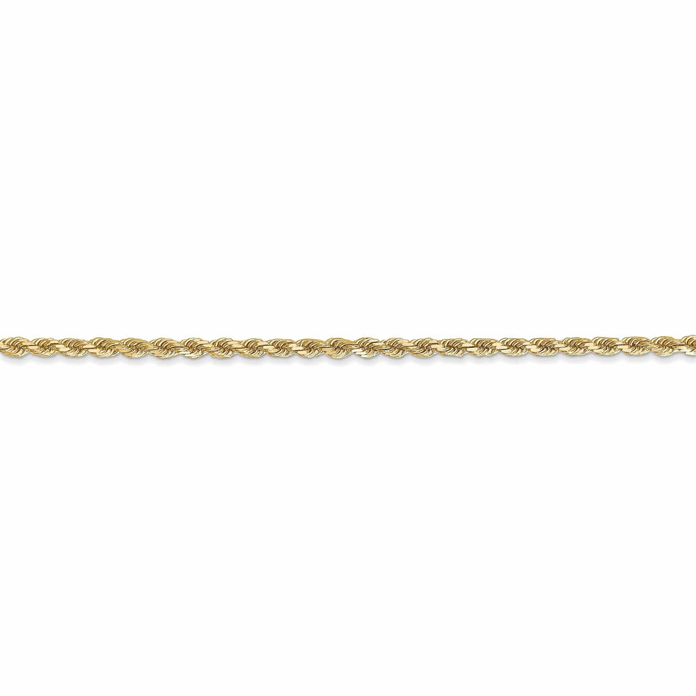 Lovely Rita's Chains 10k Yellow Gold 2.25mm D.C Rope Chain