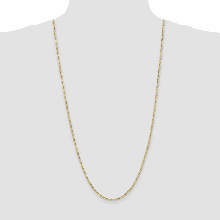 Lovely Rita's Chains 10k Yellow Gold 2.2MM Figaro Link Chain