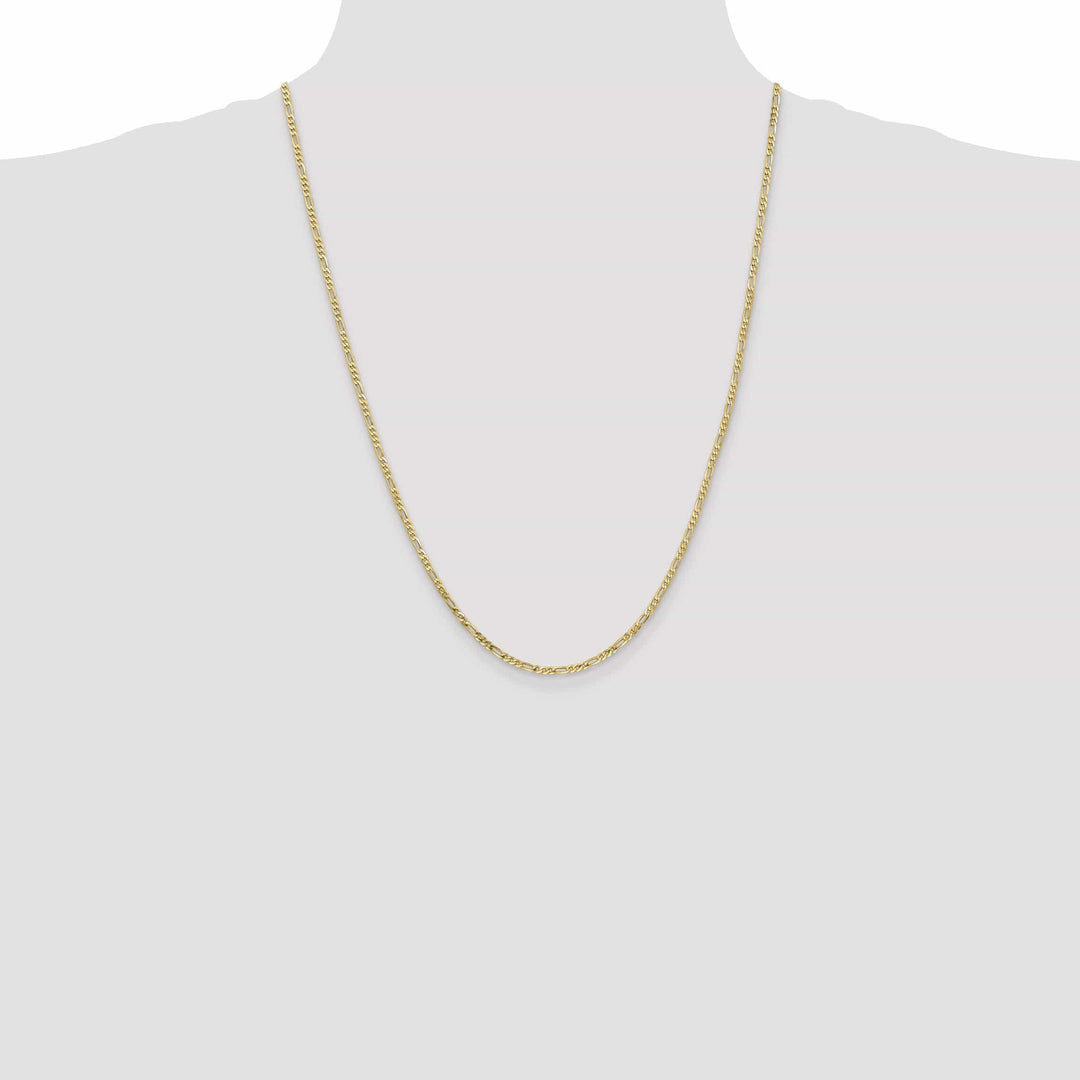 Lovely Rita's Chains 10k Yellow Gold 2.2MM Figaro Link Chain