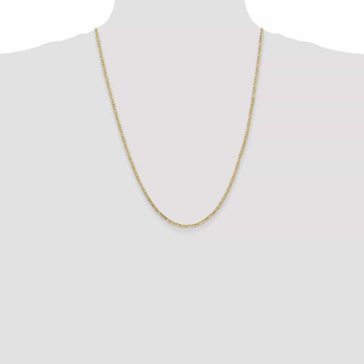 Lovely Rita's Chains 10k Yellow Gold 2.2MM Figaro Link Chain