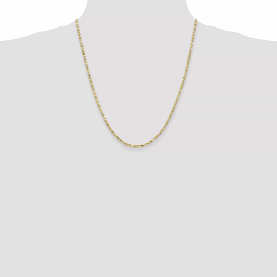 Lovely Rita's Chains 10k Yellow Gold 2.2MM Figaro Link Chain