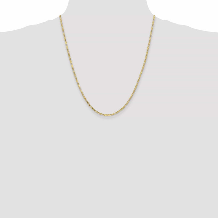 Lovely Rita's Chains 10k Yellow Gold 2.2MM Figaro Link Chain