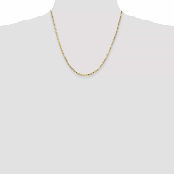 Lovely Rita's Chains 10k Yellow Gold 2.2MM Figaro Link Chain