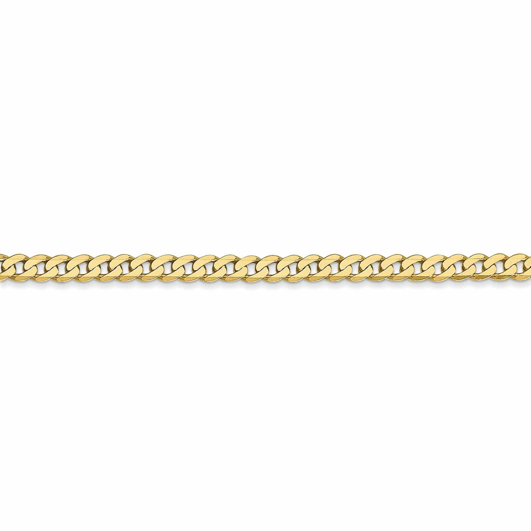Lovely Rita's Chains 10k Yellow Gold 2.4mm Flat Beveled Curb Chain