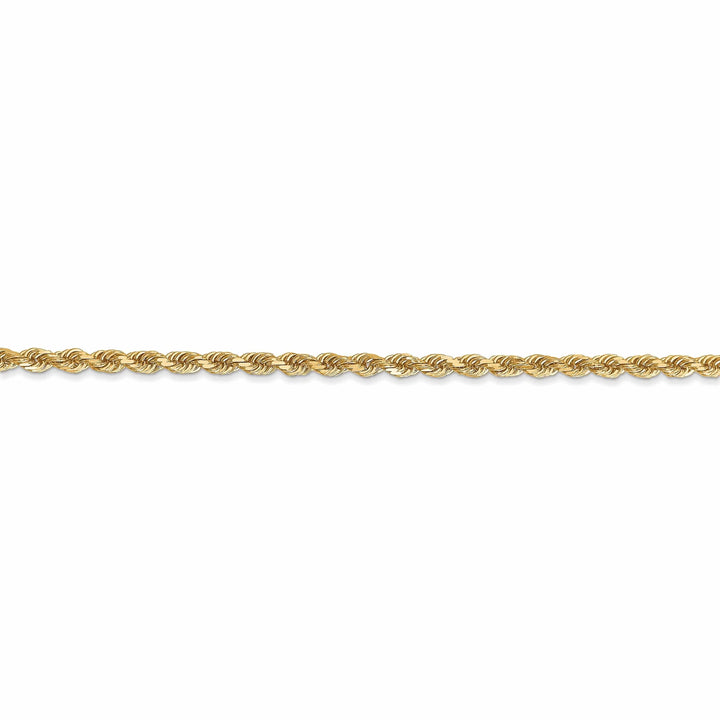 Lovely Rita's Chains 10k Yellow Gold 2.5mm D.C Rope Chain