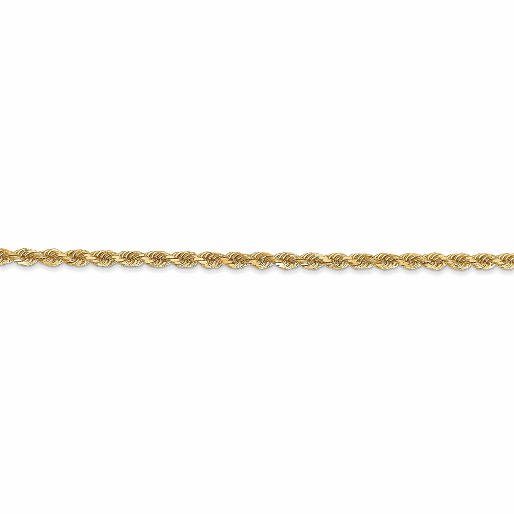 Lovely Rita's Chains 10k Yellow Gold 2.5mm D.C Rope Chain