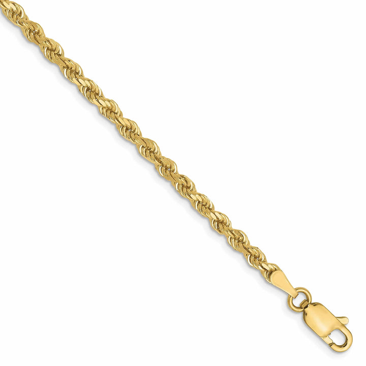 Lovely Rita's Chains 10k Yellow Gold 2.75mm D.C Rope Chain