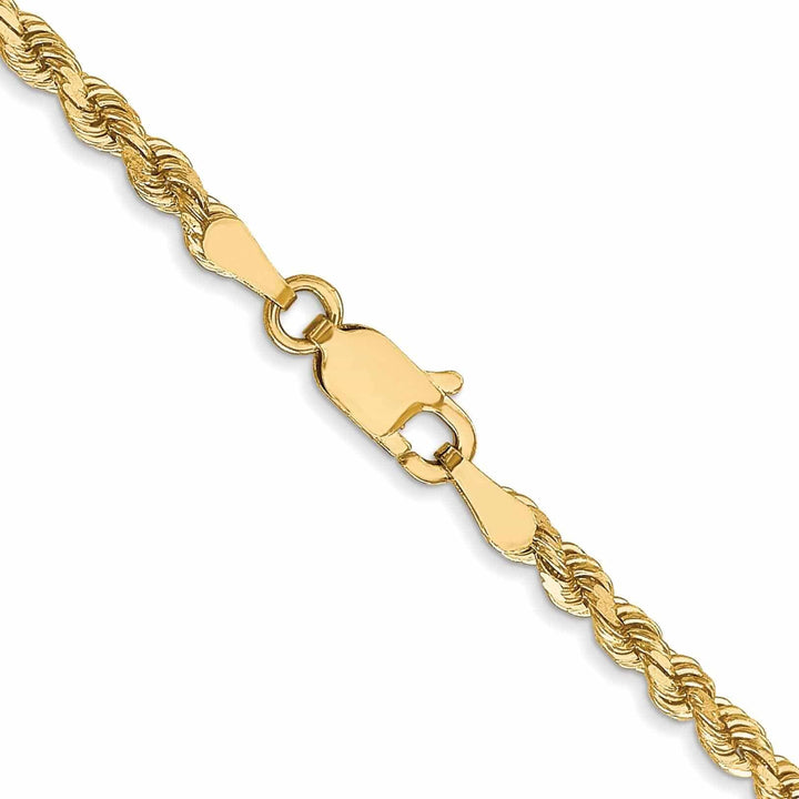 Lovely Rita's Chains 10k Yellow Gold 2.75mm D.C Rope Chain