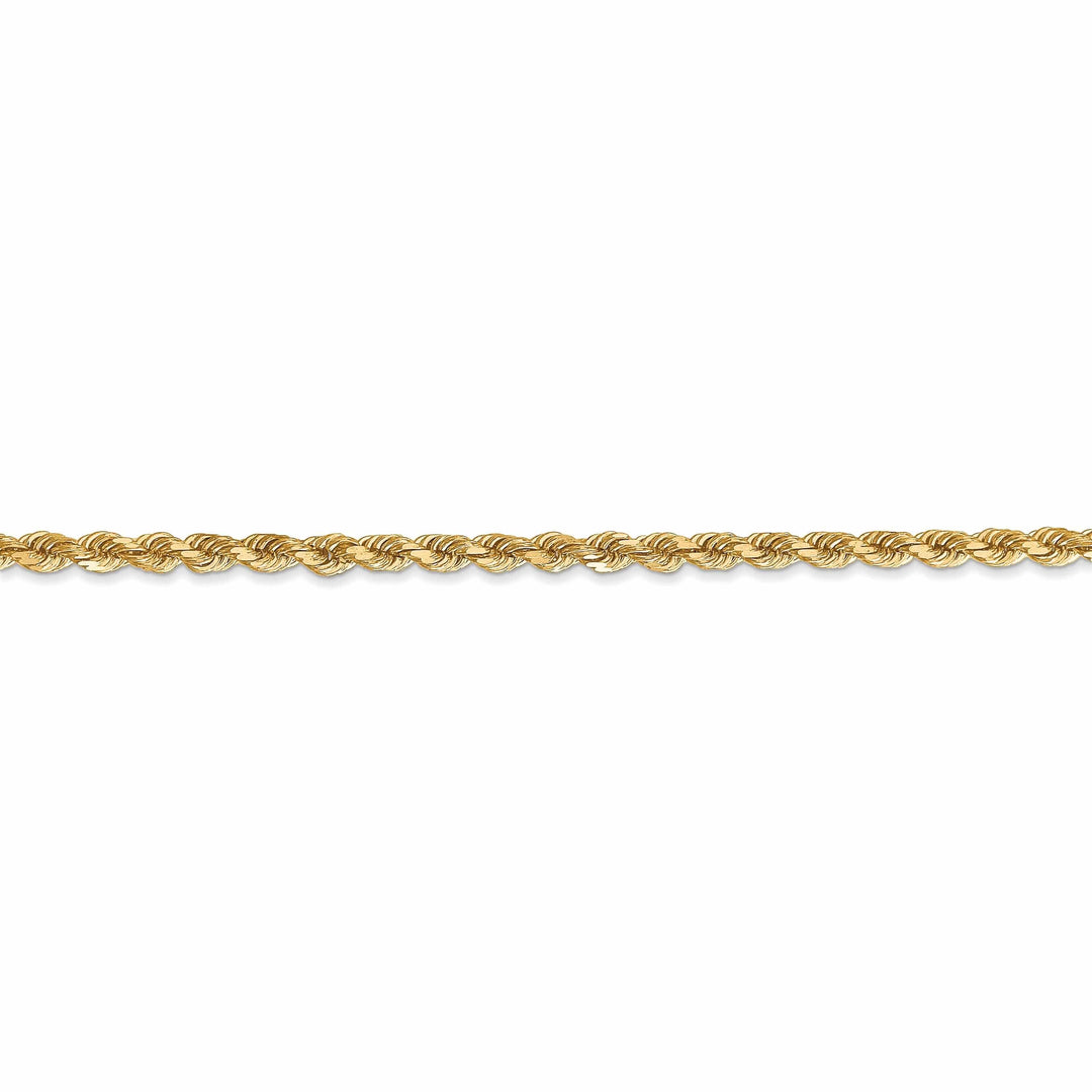Lovely Rita's Chains 10k Yellow Gold 2.75mm D.C Rope Chain