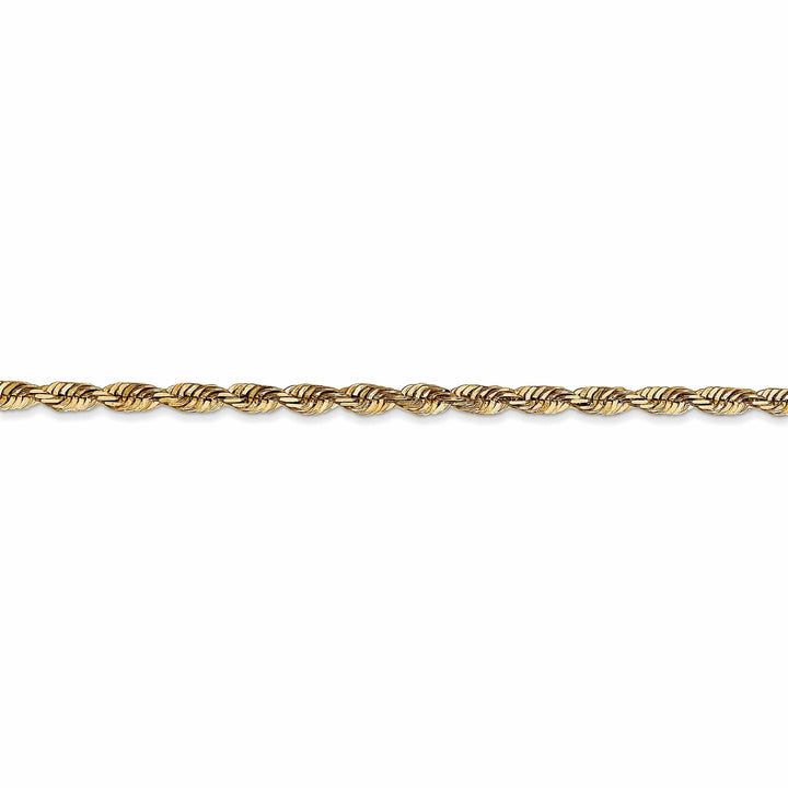 Lovely Rita's Chains 10k Yellow Gold 2.8m DC Lightweight Rope Chain
