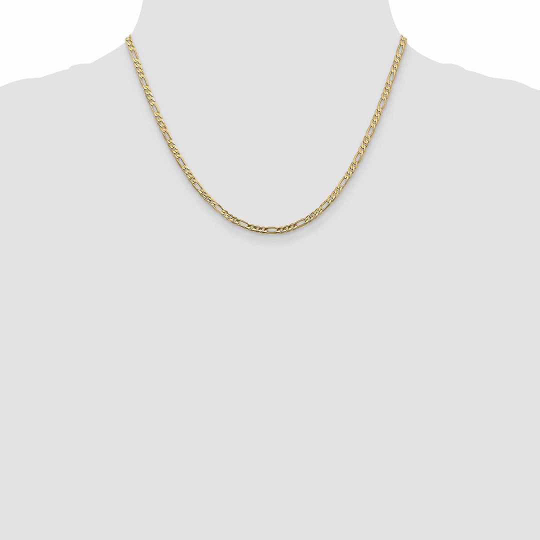 Lovely Rita's Chains 10k Yellow Gold 3.0mm Figaro Chain